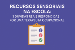 capa para artigo recursos sensoriais na escola